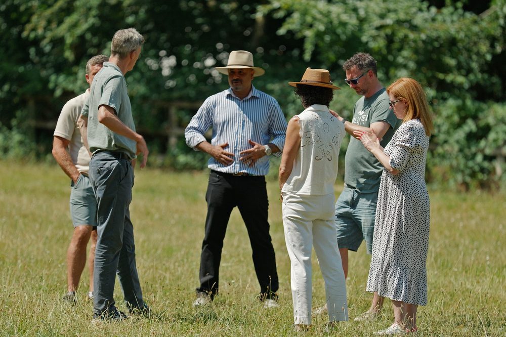 Gaurav Rampal facilitating a group session